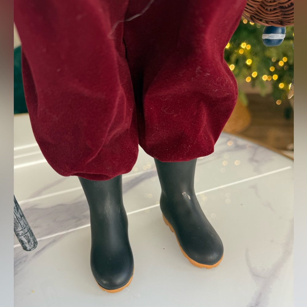 Karen Didion Originals Fishing Santa Figurine, 17 Inches - Handmade NEW - NO BOX - Picture 13 of 13